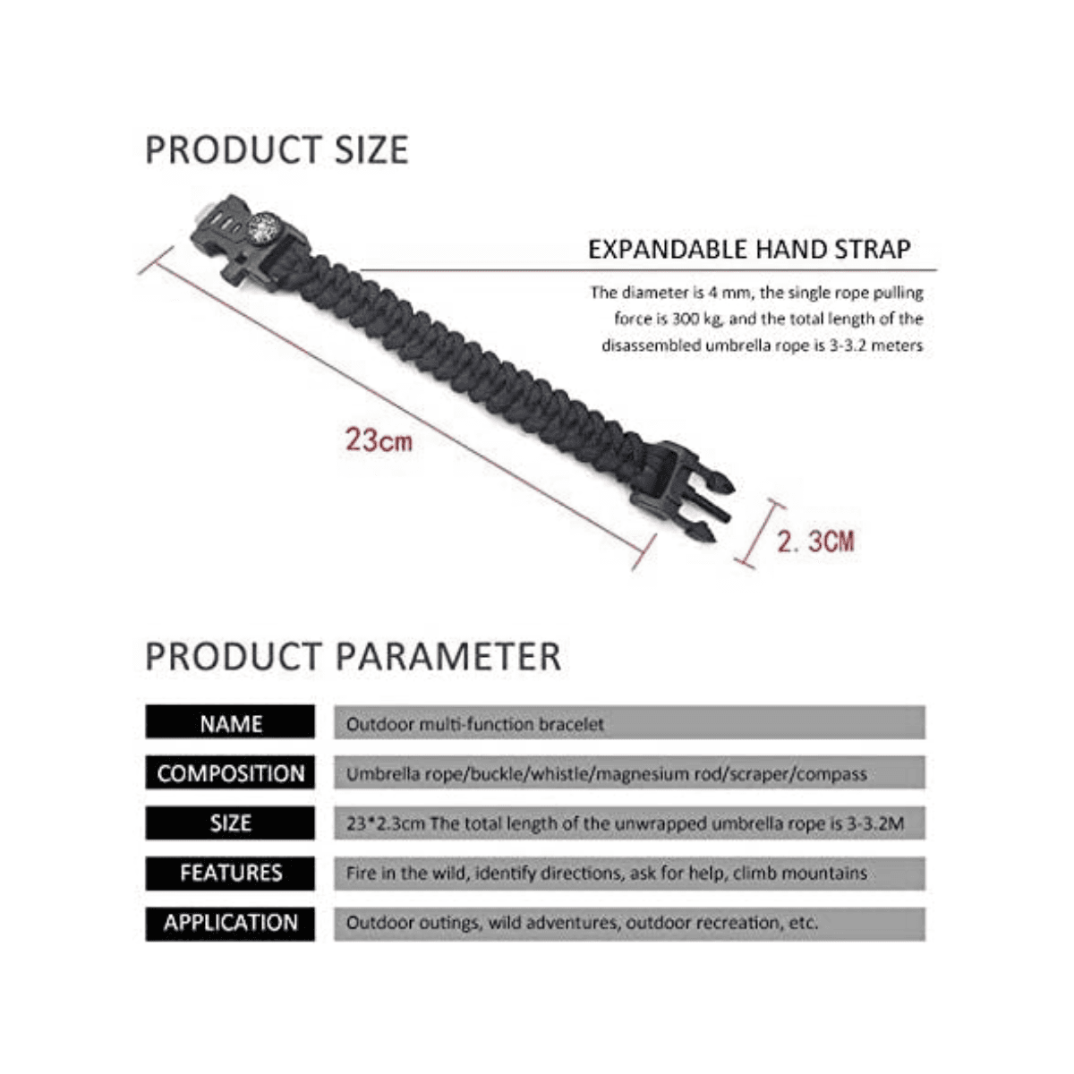 Survival Bracelet