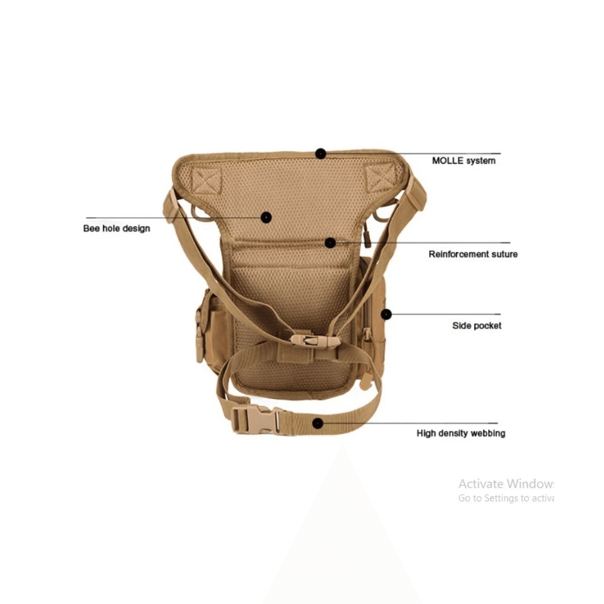 Tactical Waist & Leg Pouch 1